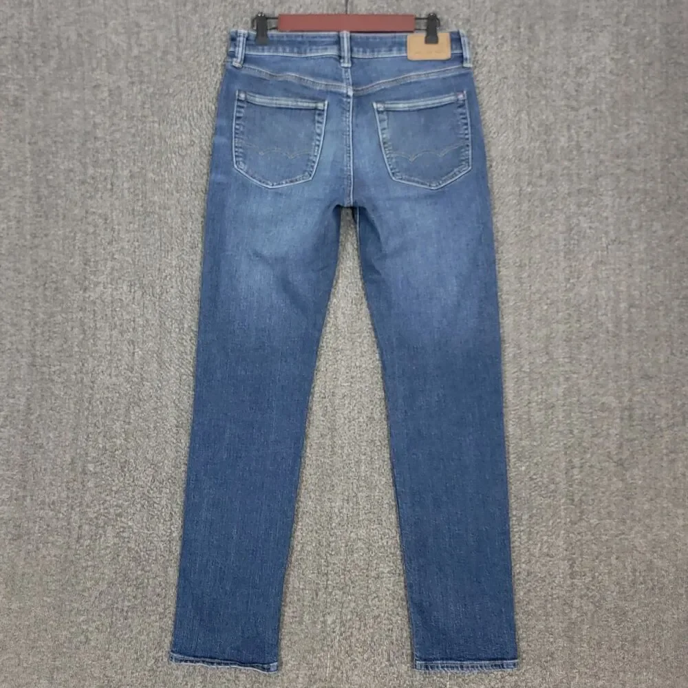 American Eagle Jeans Mens 30x30* Blue Slim Straight Leg Stretch Denim Workwear